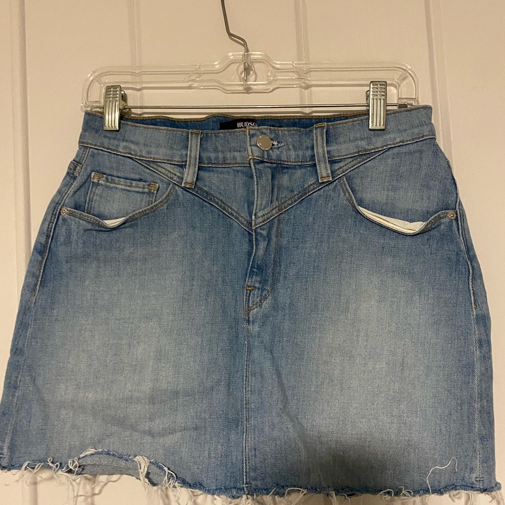 Hudson jean skirt
